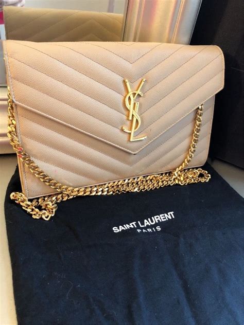 ysl tasche beige gold|ysl st laurent handbags.